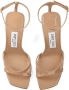 Jimmy Choo Ixia 95mm patent leather sandals Neutrals - Thumbnail 4