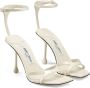 Jimmy Choo Ixia 95mm patent leather sandals White - Thumbnail 2