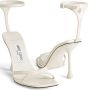 Jimmy Choo Ixia 95mm patent leather sandals White - Thumbnail 5