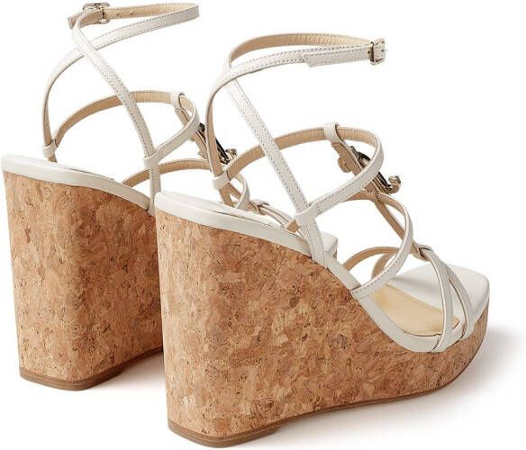 Jimmy Choo JC 110mm wedges White