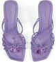 Jimmy Choo Jemma 50mm leather mules Purple - Thumbnail 4