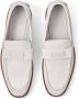 Jimmy Choo Josh Driver suede loafers White - Thumbnail 4
