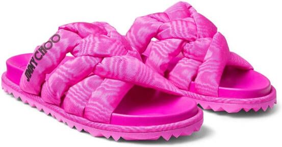 Jimmy Choo Kes flat sandals Pink