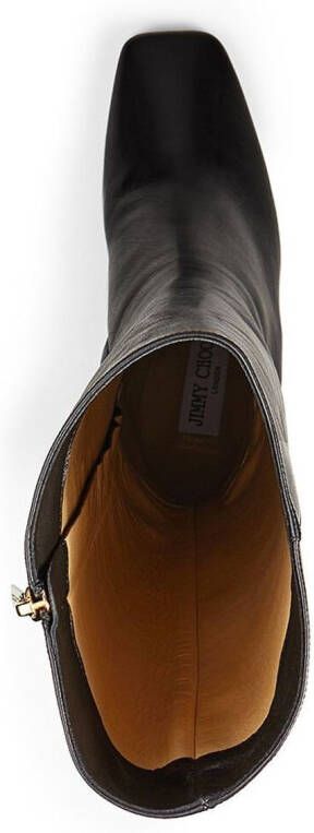 Jimmy Choo Kinsey 95mm knee-high boots Black