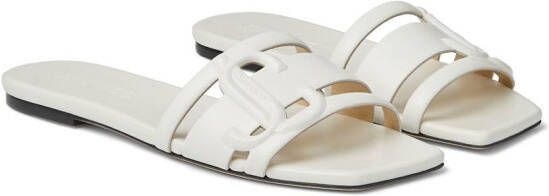 Jimmy Choo Laran flat sandals White
