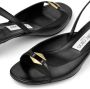 Jimmy Choo Lev 35mm slingback sandals Black - Thumbnail 5