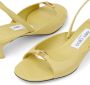 Jimmy Choo Lev 35mm slingback sandals Yellow - Thumbnail 5