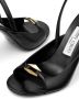 Jimmy Choo Lev 95mm slingback sandals Black - Thumbnail 5