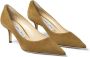 Jimmy Choo Love 65mm leather pumps Brown - Thumbnail 2