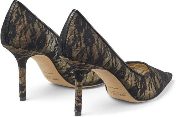 Jimmy Choo Love 85mm leather pumps Black