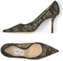 Jimmy Choo Love 85mm leather pumps Black - Thumbnail 4