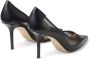 Jimmy Choo Love 85mm mesh-panel pumps Black - Thumbnail 3