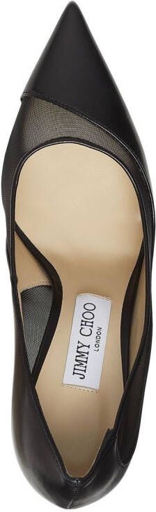 Jimmy Choo Love 85mm mesh-panel pumps Black