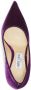 Jimmy Choo Love 85mm velvet pointed pumps Purple - Thumbnail 4