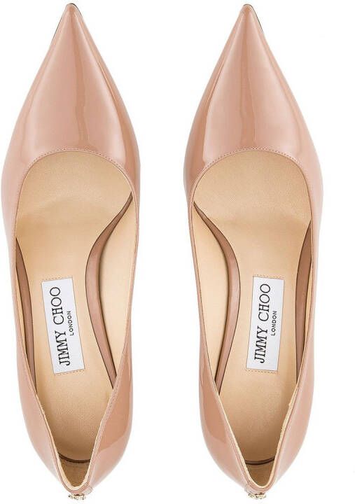 Jimmy Choo Love pointed-toe 65mm pumps Pink