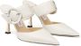 Jimmy Choo Magie pointed-toe mules White - Thumbnail 2