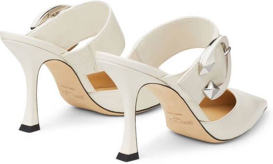 Jimmy Choo Magie pointed-toe mules White