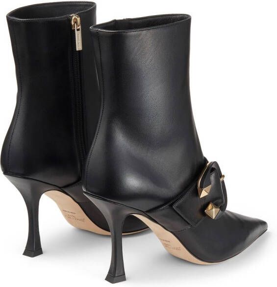 Jimmy Choo Magik 90mm heeled boots Black