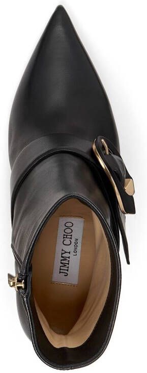 Jimmy Choo Magik 90mm heeled boots Black