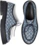 Jimmy Choo Marlow logo-print loafers Blue - Thumbnail 4