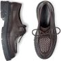 Jimmy Choo Marlow stud-embellished leather moccasins Brown - Thumbnail 4