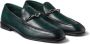 Jimmy Choo Marti Reverse leather loafers Green - Thumbnail 2