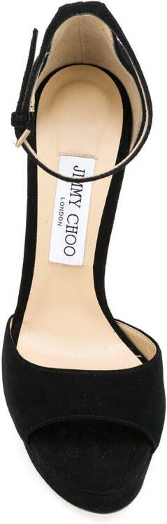 Jimmy Choo Max 150mm platform sandals Black