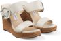 Jimmy Choo Melian 110mm mules White - Thumbnail 2