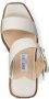 Jimmy Choo Melian 110mm mules White - Thumbnail 4