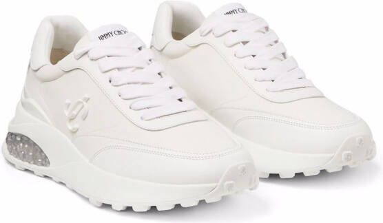 Jimmy Choo Memphis lace-up sneakers White