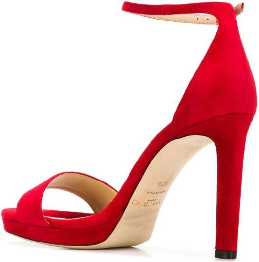 Jimmy Choo Misty 100 sandals Red
