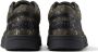 Jimmy Choo monogram-pattern lace-up sneakers Black - Thumbnail 3