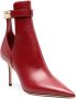 Jimmy Choo Nell 85mm leather ankle boots Red - Thumbnail 2