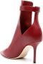 Jimmy Choo Nell 85mm leather ankle boots Red - Thumbnail 3