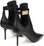 Jimmy Choo Nell 85mm pointed-toe ankle boots Black - Thumbnail 3