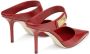 Jimmy Choo Nell 85mm pointed-toe mules Red - Thumbnail 3