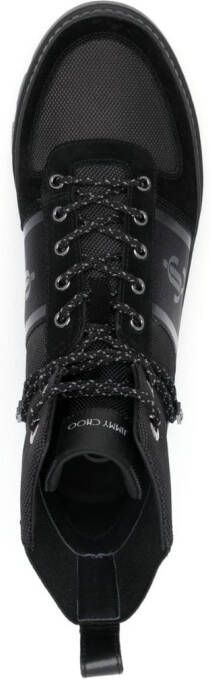 Jimmy Choo Normandy leather boots Black