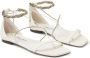 Jimmy Choo Oriana chain-straps flat sandals White - Thumbnail 2