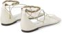 Jimmy Choo Oriana chain-straps flat sandals White - Thumbnail 3