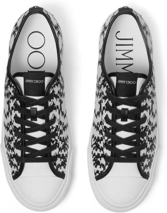 Jimmy Choo Palma M logo-jacquard sneakers White