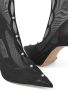 Jimmy Choo Psyche 95mm leather boots Black - Thumbnail 4