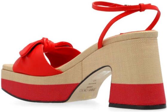 Jimmy Choo Ricia 95mm sandals Red