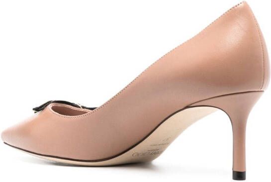 Jimmy Choo Romy 60mm leather pumps Pink