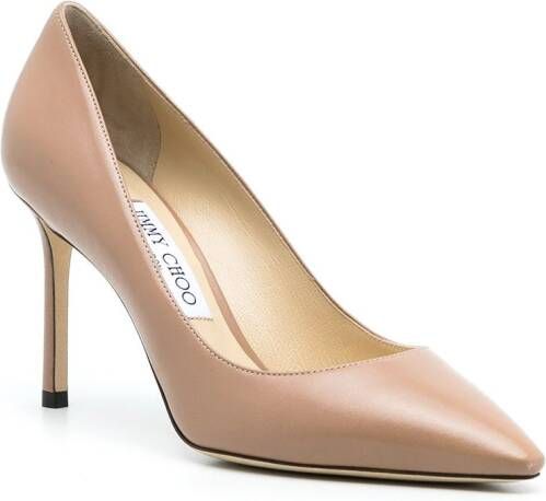 Jimmy Choo Romy 85mm pumps Neutrals