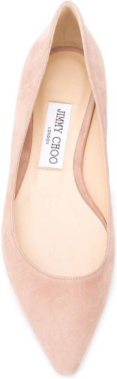 Jimmy Choo Romy ballerina shoe Pink