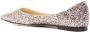 Jimmy Choo Romy glitter-embellished pointed-toe ballet flats Pink - Thumbnail 3