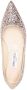 Jimmy Choo Romy glitter-embellished pointed-toe ballet flats Pink - Thumbnail 4
