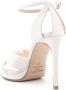 Jimmy Choo Rosie 100mm leather sandals White - Thumbnail 3