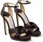 Jimmy Choo Rosie 120mm knot-detail sandals Black - Thumbnail 2