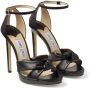 Jimmy Choo Rosie 120mm knotted sandals Black - Thumbnail 2